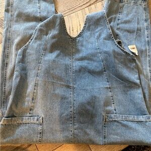 Blue Denim Overalls